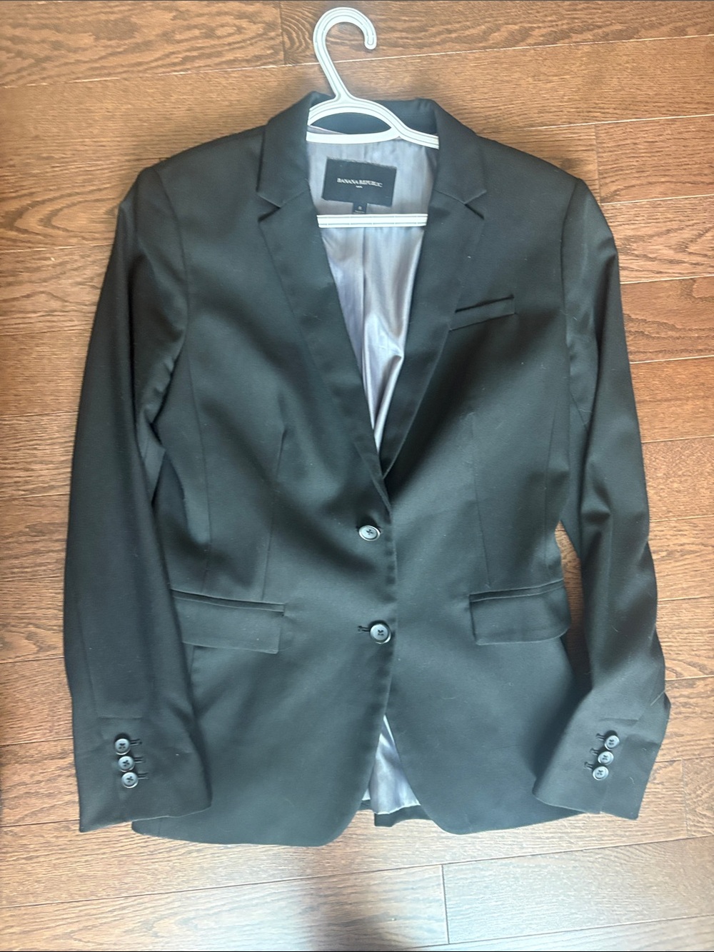Banana Republic Black Blazer - Classic Tailored Jacket size 8